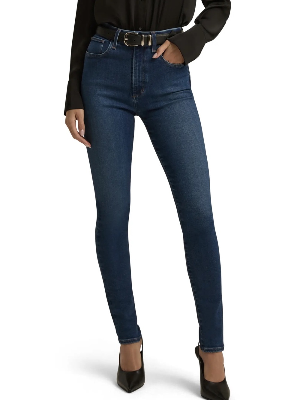 NWT Favorite Daughter The Sara Super High Waist Skinny Jeans